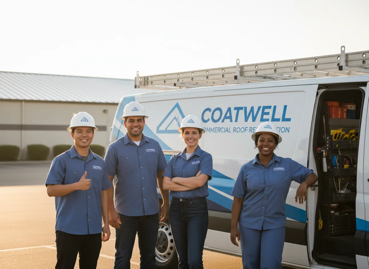 Commercial roof coating company in Peachtree Corners, GA